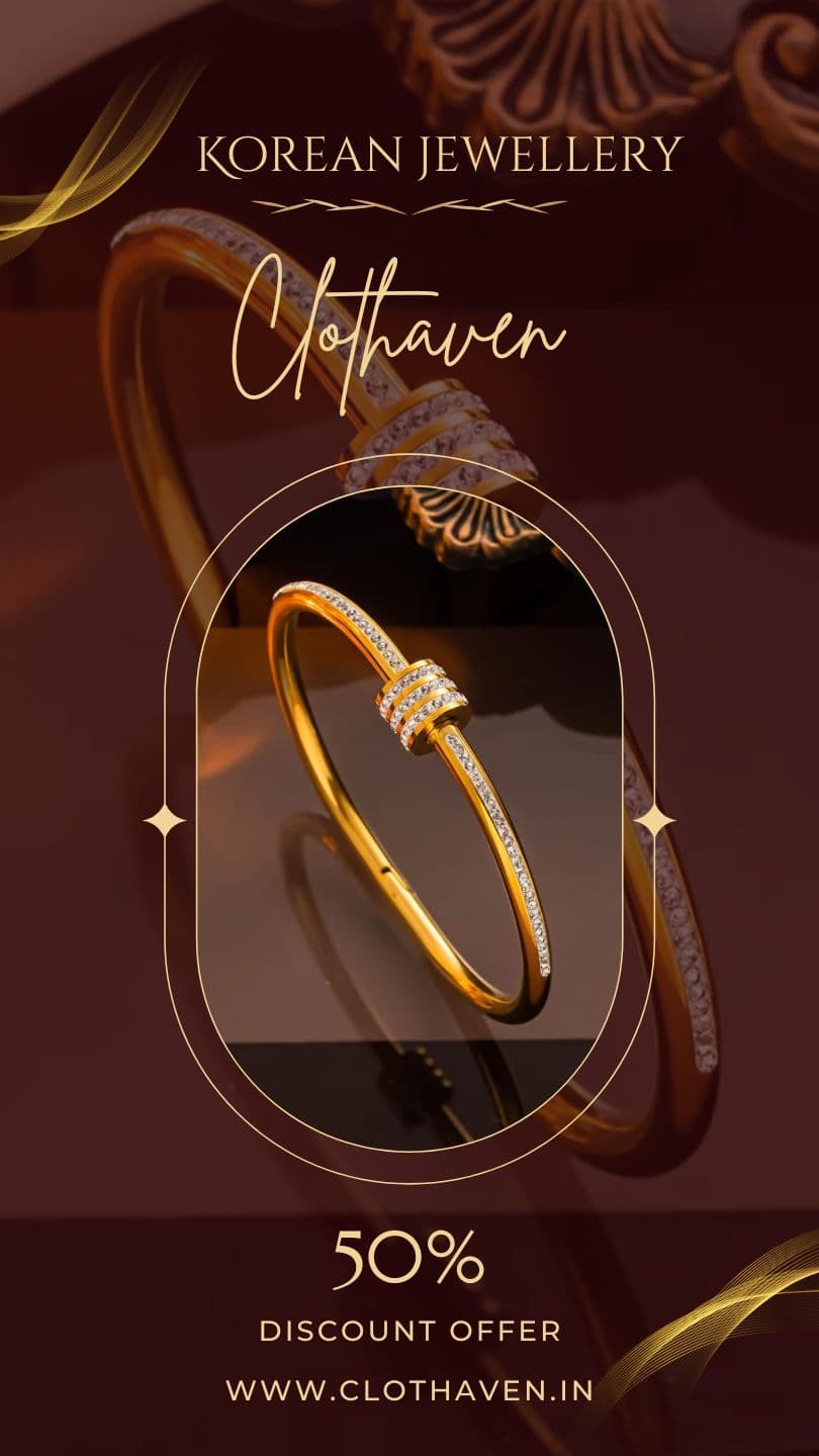 Twisted Gold Bangle
