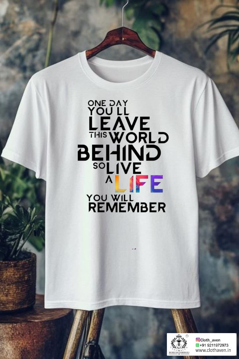 Live A Life You Will Remember Tee