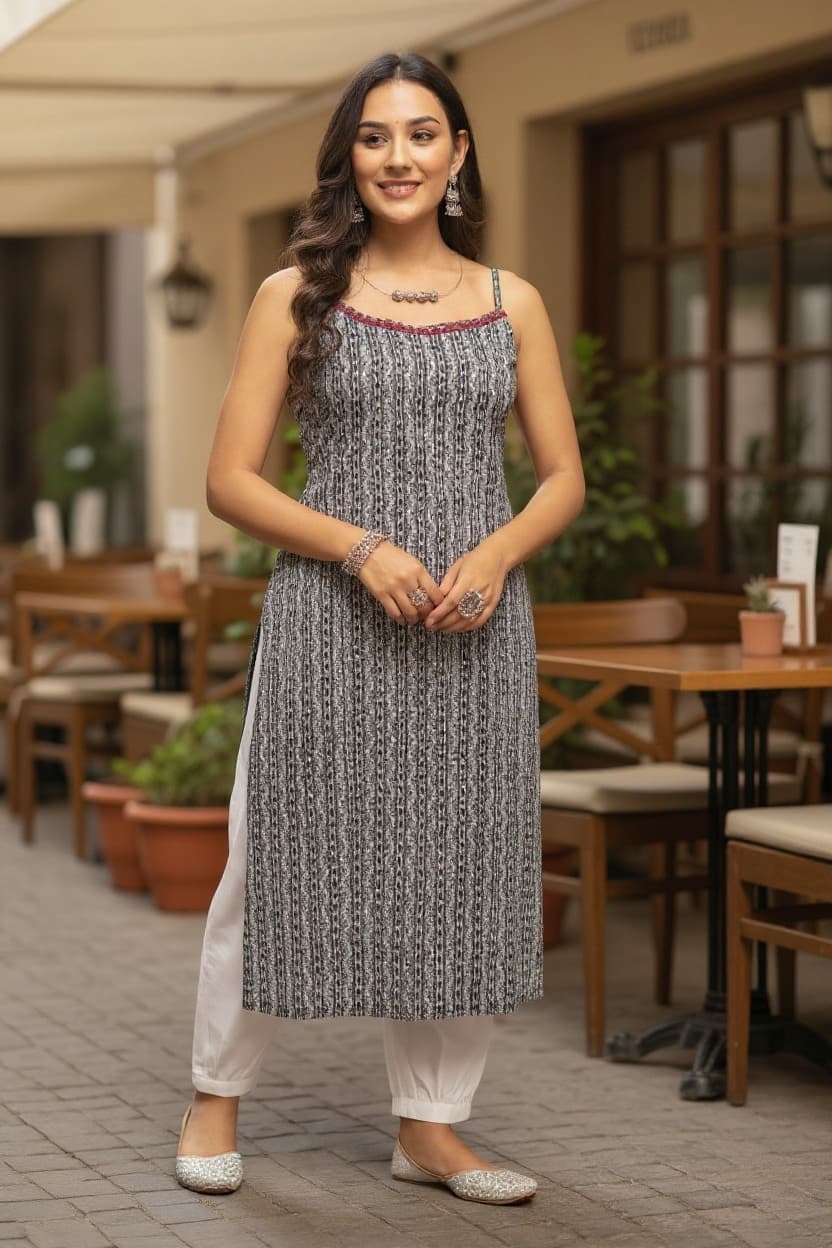 Textured Weave Kurta