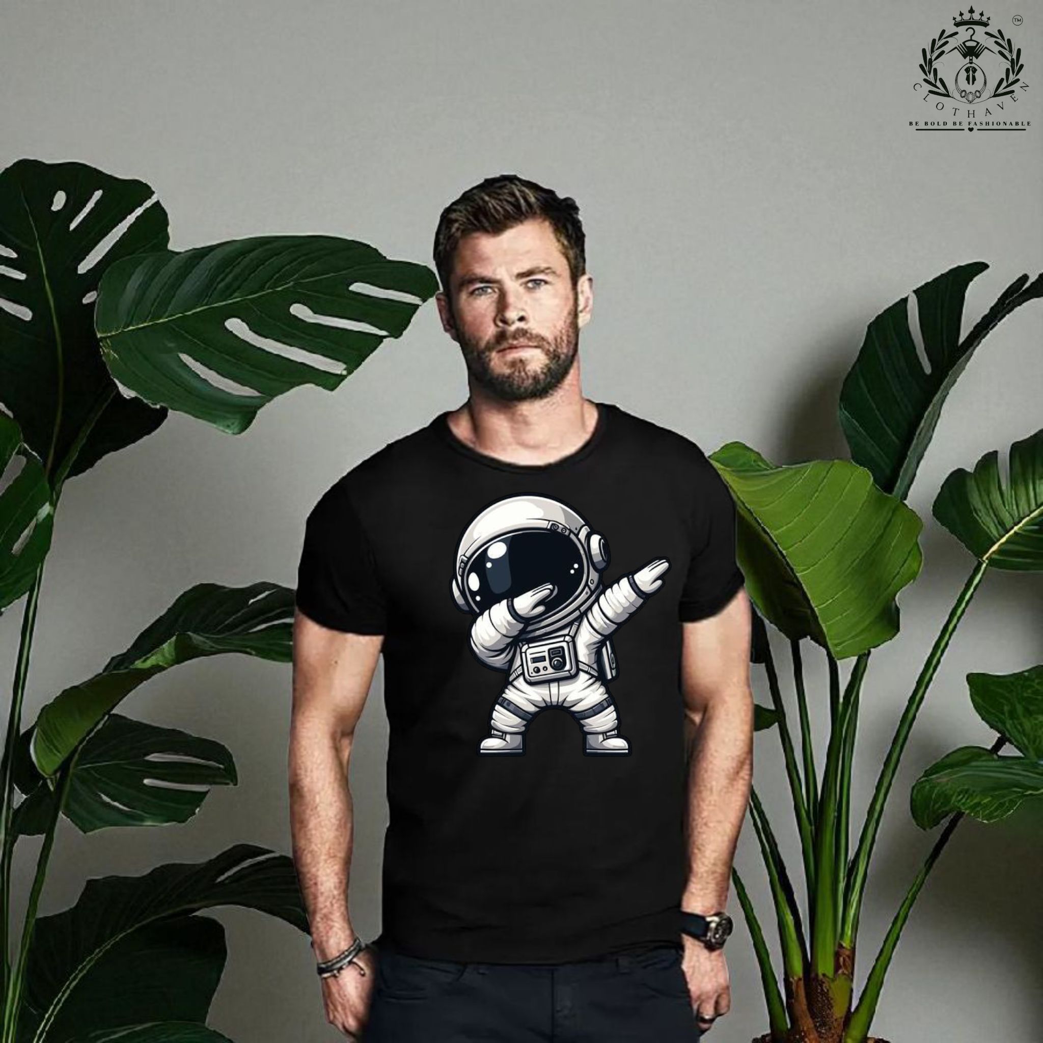 Clothaven “Astronaut Vibe” Graphic Tee