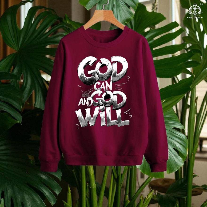 Sweatshirt – God Can and God Will
