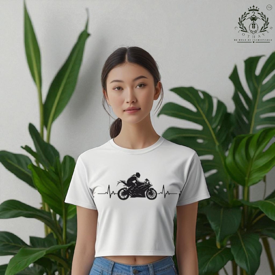 Clothaven Rider Vibe Crop Top