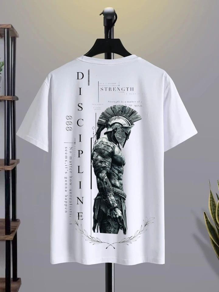 The "Spartan Discipline" Graphic Tee